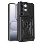 Cover per fotocamera scorrevole Custodia per telefono PC ibrida in TPU, For Realme C71 India / Note 70T 4G, For Realme 15x 5G India / C85 5G, For Realme C85 Pro 5G India