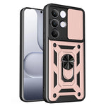 Cover per fotocamera scorrevole Custodia per telefono PC ibrida in TPU, For Realme C71 India / Note 70T 4G, For Realme 15x 5G India / C85 5G, For Realme C85 Pro 5G India