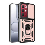 Cover per fotocamera scorrevole Custodia per telefono PC ibrida in TPU, For Realme C71 India / Note 70T 4G, For Realme 15x 5G India / C85 5G, For Realme C85 Pro 5G India