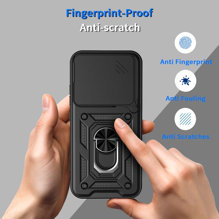 Cover per fotocamera scorrevole Custodia per telefono PC ibrida in TPU, For Realme 16 Pro+ 5G Global, For Realme 16 Pro / 16 Pro+ 5G, For Realme P4x 5G India