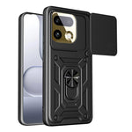 Cover per fotocamera scorrevole Custodia per telefono PC ibrida in TPU, For Realme 16 Pro+ 5G Global, For Realme 16 Pro / 16 Pro+ 5G, For Realme P4x 5G India