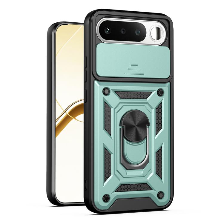 Cover per fotocamera scorrevole Custodia per telefono PC ibrida in TPU, For Realme P4 Power 5G, For Realme C83 5G, For Realme 16 5G