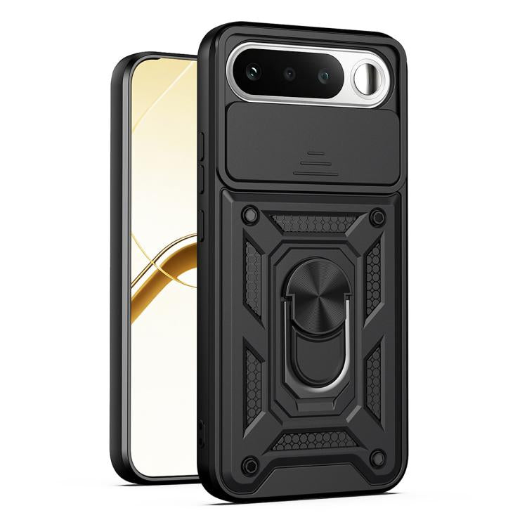 Cover per fotocamera scorrevole Custodia per telefono PC ibrida in TPU, For Realme P4 Power 5G, For Realme C83 5G, For Realme 16 5G