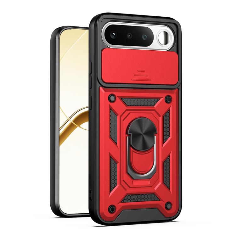 Cover per fotocamera scorrevole Custodia per telefono PC ibrida in TPU, For Realme P4 Power 5G, For Realme C83 5G, For Realme 16 5G