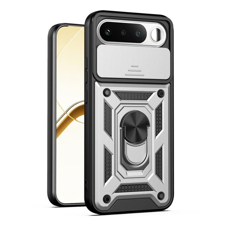 Cover per fotocamera scorrevole Custodia per telefono PC ibrida in TPU, For Realme P4 Power 5G, For Realme C83 5G, For Realme 16 5G