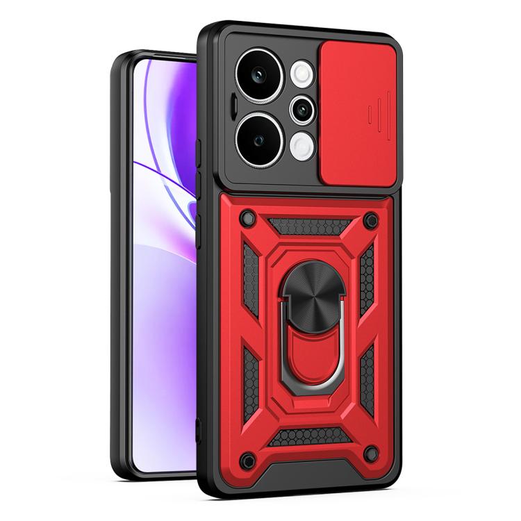 Cover per fotocamera scorrevole Custodia per telefono PC ibrida in TPU, For Realme P4 Power 5G, For Realme C83 5G, For Realme 16 5G