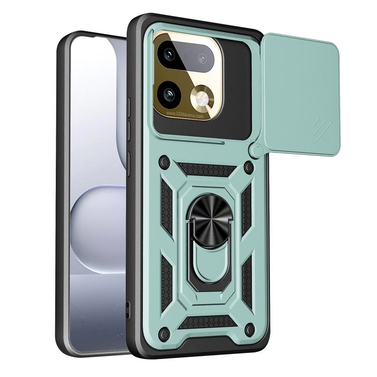 Cover per fotocamera scorrevole Custodia per telefono PC ibrida in TPU, For Realme 16 Pro+ 5G Global, For Realme 16 Pro / 16 Pro+ 5G, For Realme P4x 5G India