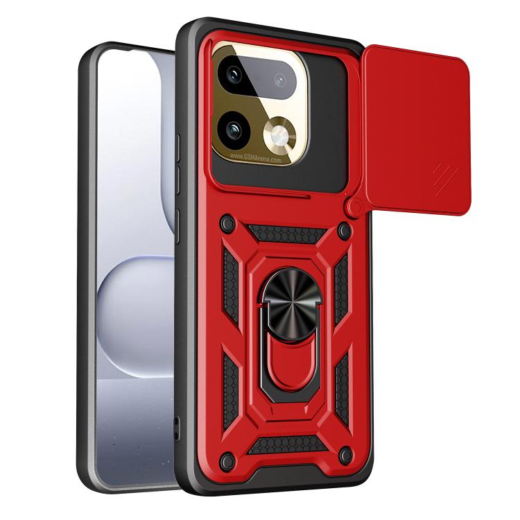 Cover per fotocamera scorrevole Custodia per telefono PC ibrida in TPU, For Realme 16 Pro+ 5G Global, For Realme 16 Pro / 16 Pro+ 5G, For Realme P4x 5G India