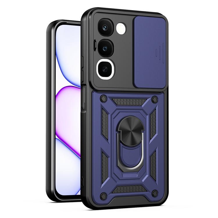 Cover per fotocamera scorrevole Custodia per telefono PC ibrida in TPU, For Realme 16T 5G, For Realme C100i / C100x 4G, For Realme C100 4G