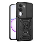 Cover per fotocamera scorrevole Custodia per telefono PC ibrida in TPU, For Realme 16T 5G, For Realme C100i / C100x 4G, For Realme C100 4G