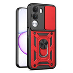 Cover per fotocamera scorrevole Custodia per telefono PC ibrida in TPU, For Realme 16T 5G, For Realme C100i / C100x 4G, For Realme C100 4G