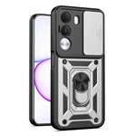 Cover per fotocamera scorrevole Custodia per telefono PC ibrida in TPU, For Realme 16T 5G, For Realme C100i / C100x 4G, For Realme C100 4G