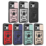 Cover per fotocamera scorrevole Custodia per telefono PC ibrida in TPU, For Realme 16T 5G, For Realme C100i / C100x 4G, For Realme C100 4G