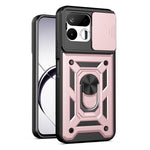 Cover per fotocamera scorrevole Custodia per telefono PC ibrida in TPU, For Realme 16T 5G, For Realme C100i / C100x 4G, For Realme C100 4G