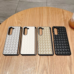 Custodia per telefono pieghevole con trama intrecciata, For Samsung Galaxy Z Fold5 5G, For Samsung Galaxy Z Flip5 5G