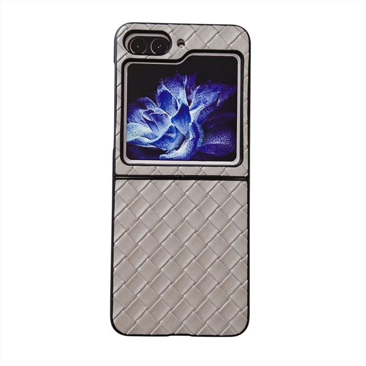 Custodia per telefono pieghevole con trama intrecciata, For Samsung Galaxy Z Fold5 5G, For Samsung Galaxy Z Flip5 5G