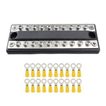 CP-4051 100A 48V RV Yacht modificato a doppia fila a 10 vie sbarra collettrice con terminali da 20 pezzi, CP-4051
