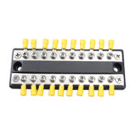 CP-4051 100A 48V RV Yacht modificato a doppia fila a 10 vie sbarra collettrice con terminali da 20 pezzi, CP-4051