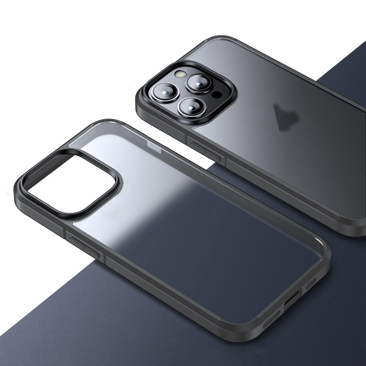 Custodia rigida per PC in TPU opaco cristallo di ghiaccio, For iPhone 15 Pro Max, For iPhone 15 Pro, For iPhone 15 Plus, For iPhone 15