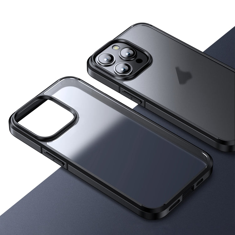 Custodia rigida per PC in TPU opaco cristallo di ghiaccio, For iPhone 15 Pro Max, For iPhone 15 Pro, For iPhone 15 Plus, For iPhone 15