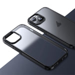 Custodia rigida per PC in TPU opaco cristallo di ghiaccio, For iPhone 15 Pro Max, For iPhone 15 Pro, For iPhone 15 Plus, For iPhone 15