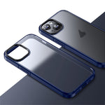Custodia rigida per PC in TPU opaco cristallo di ghiaccio, For iPhone 15 Pro Max, For iPhone 15 Pro, For iPhone 15 Plus, For iPhone 15