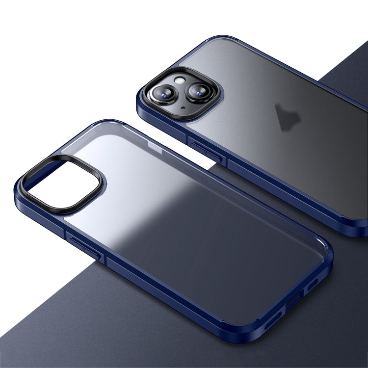 Custodia rigida per PC in TPU opaco cristallo di ghiaccio, For iPhone 15 Pro Max, For iPhone 15 Pro, For iPhone 15 Plus, For iPhone 15