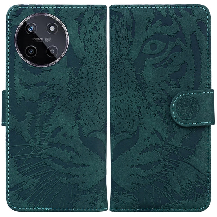 Custodia per cellulare in pelle con motivo a tigre in rilievo, For Realme 12 Pro+ Global, For Realme C67 4G Global, For Realme 11 4G Global, For Realme 11 5G/Narzo 60 India Version