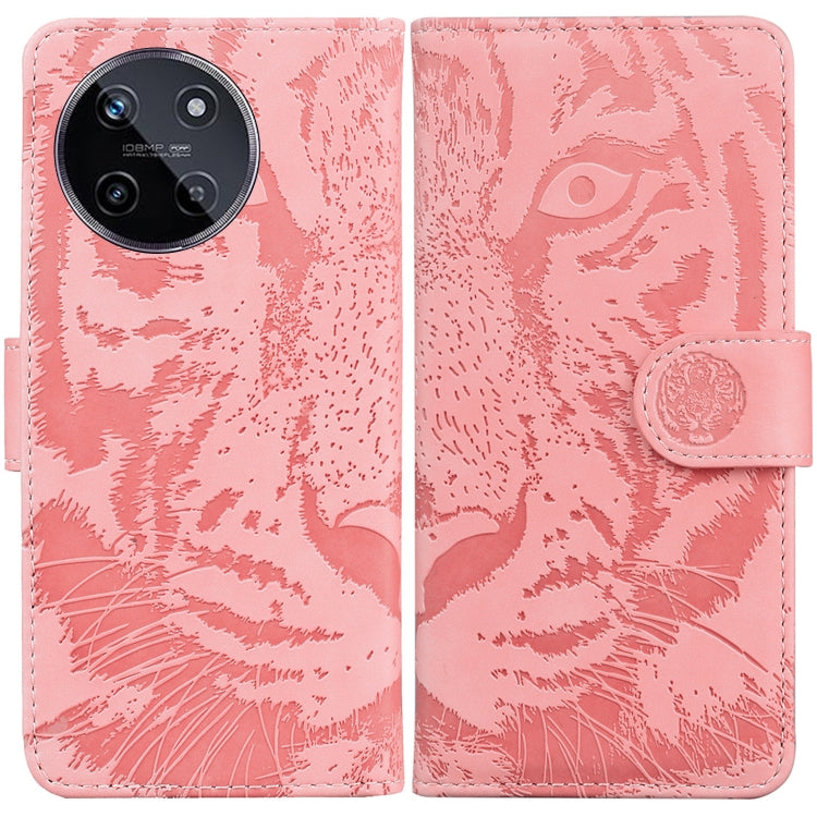 Custodia per cellulare in pelle con motivo a tigre in rilievo, For Realme 12 Pro+ Global, For Realme C67 4G Global, For Realme 11 4G Global, For Realme 11 5G/Narzo 60 India Version