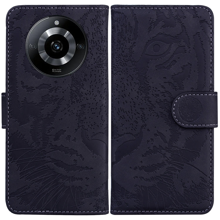 Custodia per cellulare in pelle con motivo a tigre in rilievo, For Realme 12 Pro+ Global, For Realme C67 4G Global, For Realme 11 4G Global, For Realme 11 5G/Narzo 60 India Version