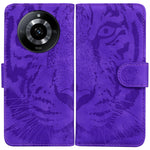 Custodia per cellulare in pelle con motivo a tigre in rilievo, For Realme 12 Pro+ Global, For Realme C67 4G Global, For Realme 11 4G Global, For Realme 11 5G/Narzo 60 India Version