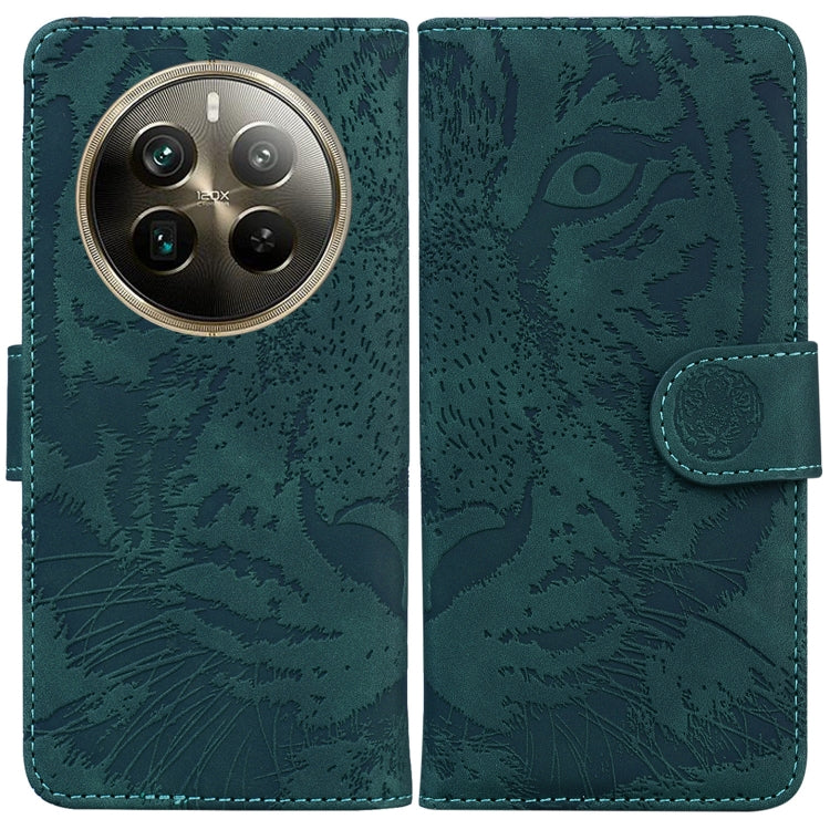 Custodia per cellulare in pelle con motivo a tigre in rilievo, For Realme 12 Pro+ Global, For Realme C67 4G Global, For Realme 11 4G Global, For Realme 11 5G/Narzo 60 India Version