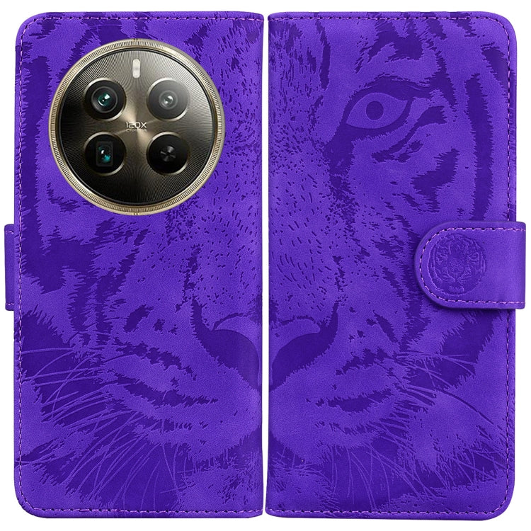 Custodia per cellulare in pelle con motivo a tigre in rilievo, For Realme 12 Pro+ Global, For Realme C67 4G Global, For Realme 11 4G Global, For Realme 11 5G/Narzo 60 India Version