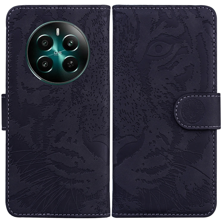 Custodia per cellulare in pelle con motivo a tigre in rilievo, For Realme GT 6 / GT 6T / GT Neo6, For Realme C61 / C63 / Note 60, For Realme 12 5G, For Realme 12+