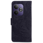 Custodia per cellulare in pelle con motivo a tigre in rilievo, For Realme GT 6 / GT 6T / GT Neo6, For Realme C61 / C63 / Note 60, For Realme 12 5G, For Realme 12+