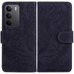 Custodia per cellulare in pelle con motivo a tigre in rilievo, For Realme 14 Pro+, For Realme 14 Pro, For Realme C75, For Realme 13+ Global