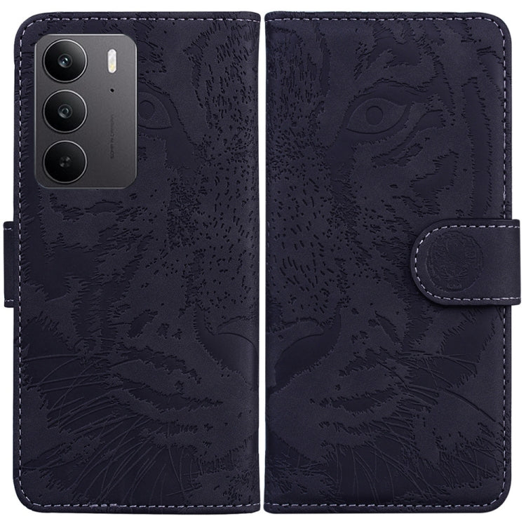 Custodia per cellulare in pelle con motivo a tigre in rilievo, For Realme 14 Pro+, For Realme 14 Pro, For Realme C75, For Realme 13+ Global
