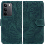 Custodia per cellulare in pelle con motivo a tigre in rilievo, For Realme 14 Pro+, For Realme 14 Pro, For Realme C75, For Realme 13+ Global