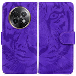 Custodia per cellulare in pelle con motivo a tigre in rilievo, For Realme 14 Pro+, For Realme 14 Pro, For Realme C75, For Realme 13+ Global
