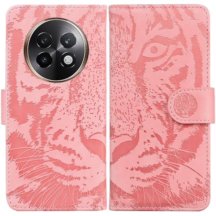 Custodia per cellulare in pelle con motivo a tigre in rilievo, For Realme 14 Pro+, For Realme 14 Pro, For Realme C75, For Realme 13+ Global