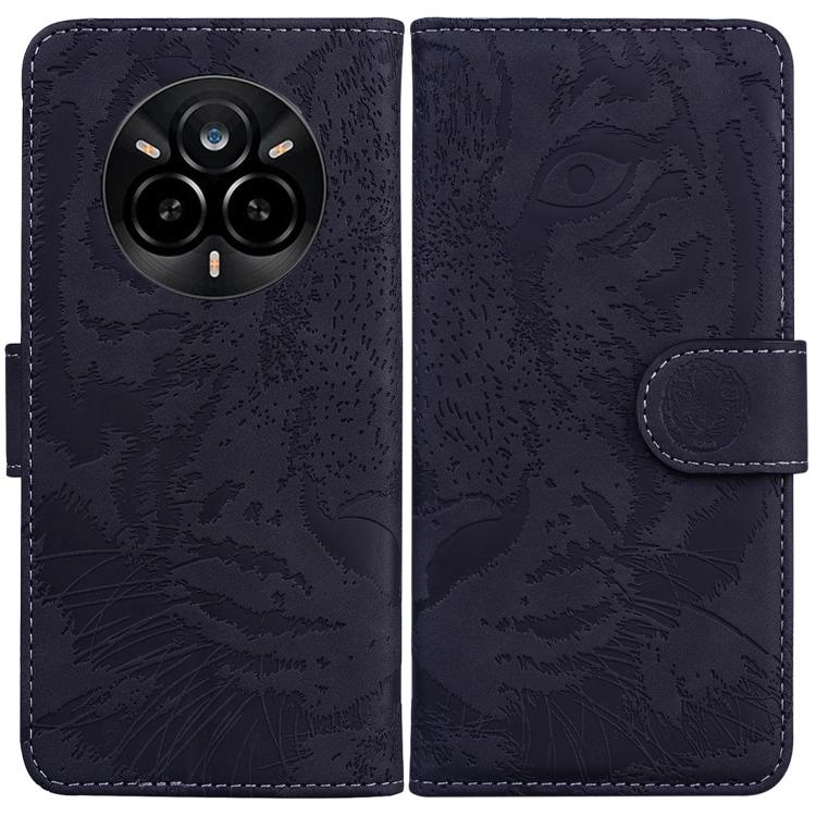 Custodia per cellulare in pelle con motivo a tigre in rilievo, For Realme 14 Pro+, For Realme 14 Pro, For Realme C75, For Realme 13+ Global