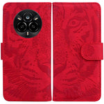 Custodia per cellulare in pelle con motivo a tigre in rilievo, For Realme 14 Pro+, For Realme 14 Pro, For Realme C75, For Realme 13+ Global