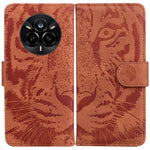 Custodia per cellulare in pelle con motivo a tigre in rilievo, For Realme 14 Pro+, For Realme 14 Pro, For Realme C75, For Realme 13+ Global