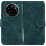 Custodia per cellulare in pelle con motivo a tigre in rilievo, For Realme 14 Pro+, For Realme 14 Pro, For Realme C75, For Realme 13+ Global