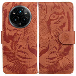 Custodia per cellulare in pelle con motivo a tigre in rilievo, For Realme 14 Pro+, For Realme 14 Pro, For Realme C75, For Realme 13+ Global