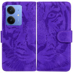 Custodia per cellulare in pelle con motivo a tigre in rilievo, For Realme Narzo 80 Lite 4G / C71 India, For Realme 15 5G / Realme 15 Pro 5G, For Realme 14, For Realme Neo7 SE