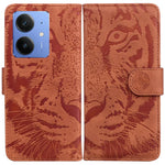 Custodia per cellulare in pelle con motivo a tigre in rilievo, For Realme Narzo 80 Lite 4G / C71 India, For Realme 15 5G / Realme 15 Pro 5G, For Realme 14, For Realme Neo7 SE