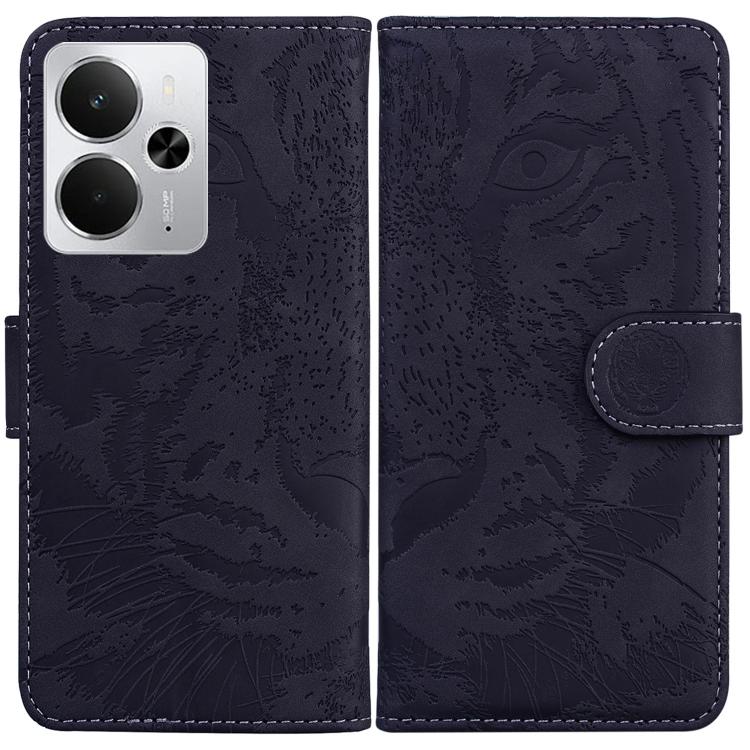 Custodia per cellulare in pelle con motivo a tigre in rilievo, For Realme Narzo 80 Lite 4G / C71 India, For Realme 15 5G / Realme 15 Pro 5G, For Realme 14, For Realme Neo7 SE