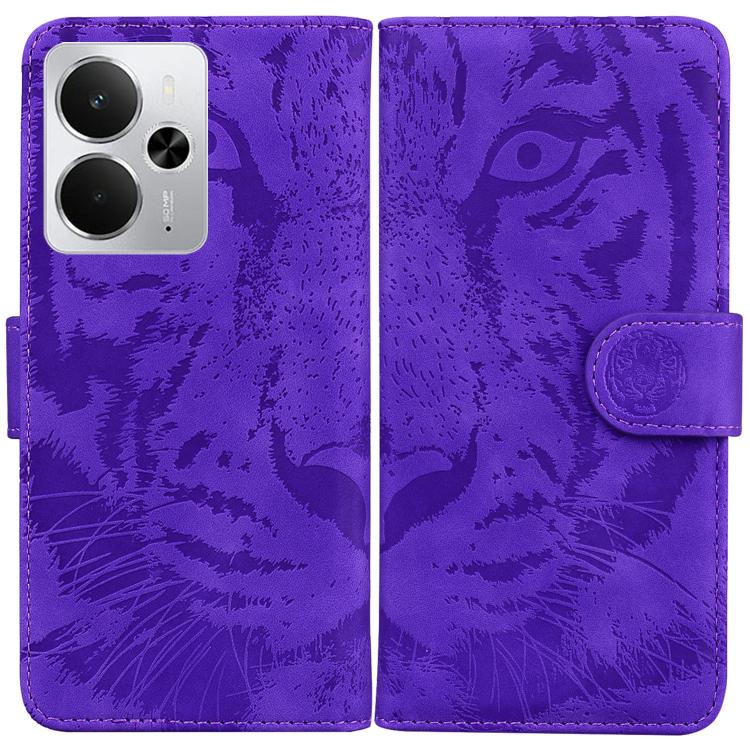 Custodia per cellulare in pelle con motivo a tigre in rilievo, For Realme Narzo 80 Lite 4G / C71 India, For Realme 15 5G / Realme 15 Pro 5G, For Realme 14, For Realme Neo7 SE
