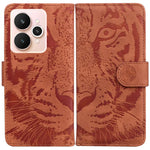 Custodia per cellulare in pelle con motivo a tigre in rilievo, For Realme Narzo 80 Lite 4G / C71 India, For Realme 15 5G / Realme 15 Pro 5G, For Realme 14, For Realme Neo7 SE